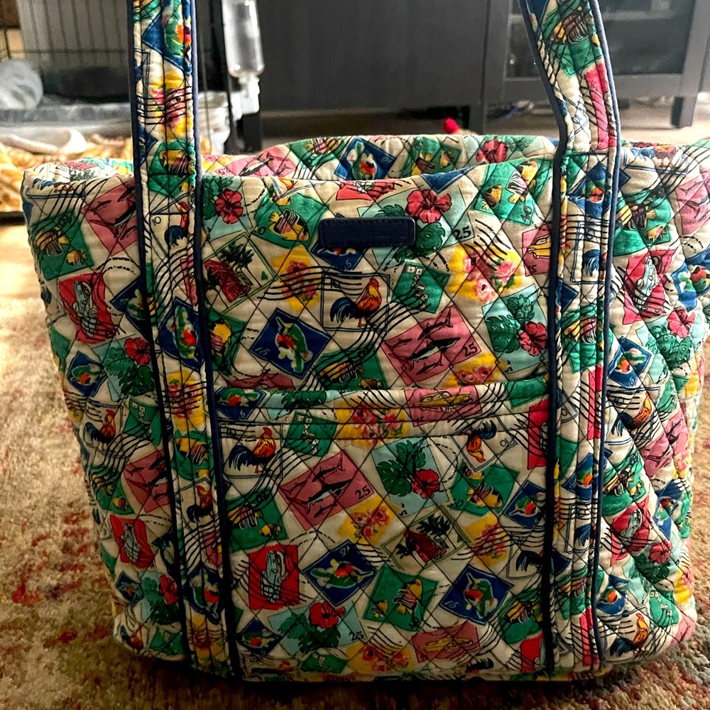 Cuban Stamps Vera Bradley Purse